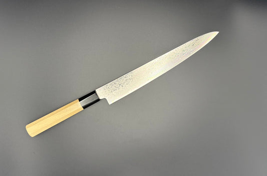 Coltello da cucina da affettatura professionale di Misuzu con il manico ottagonale